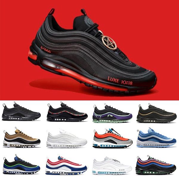handsome mschf lil nas x satan luke inri jesus 97 mens running shoes halloween triple black white metalic gold 97s undefeated men women ladi
handsome mschf lil nas x satan luke inri jesus 97 mens running shoes halloween triple black white metalic gold 97s undefeated men women ladi