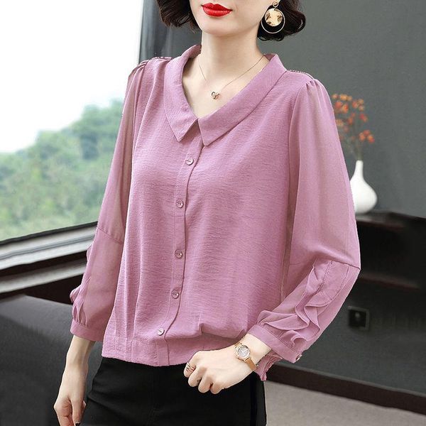 women's blouses & shirts women blouse chiffon shirt autumn clothing long sleeve summer blusas ropa de mujer, White
women's blouses & shirts women blouse chiffon shirt autumn clothing long sleeve summer blusas ropa de mujer, White