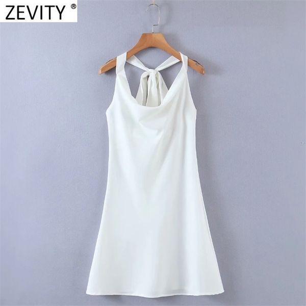 women solid colar sleeveless hang on neck satin mini dress female chic summer backless bow tied vestidos ds8227 210420, Black;gray
women solid colar sleeveless hang on neck satin mini dress female chic summer backless bow tied vestidos ds8227 210420, Black;gray