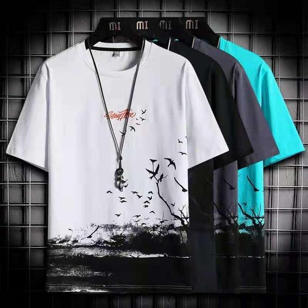 men's t-shirts summer young thin short-sleeved t-shirt male students korean version of the printed round neck summ, White;black
men's t-shirts summer young thin short-sleeved t-shirt male students korean version of the printed round neck summ, White;black