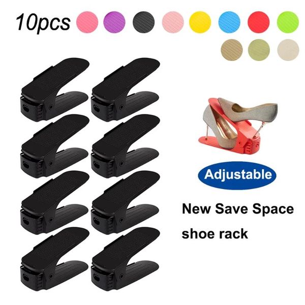 clothing & wardrobe storage 10pcs adjustable shoe rack set durable organizer shoes footwear support slot for cabinet closet stand space save
clothing & wardrobe storage 10pcs adjustable shoe rack set durable organizer shoes footwear support slot for cabinet closet stand space save
