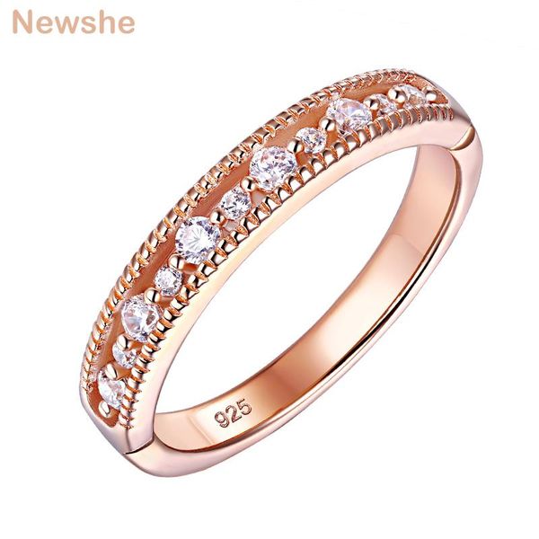 cluster rings she rose gold color eternity wedding for women solid 925 sterling silver round zircons promise finger ring br0918, Golden;silver
cluster rings she rose gold color eternity wedding for women solid 925 sterling silver round zircons promise finger ring br0918, Golden;silver