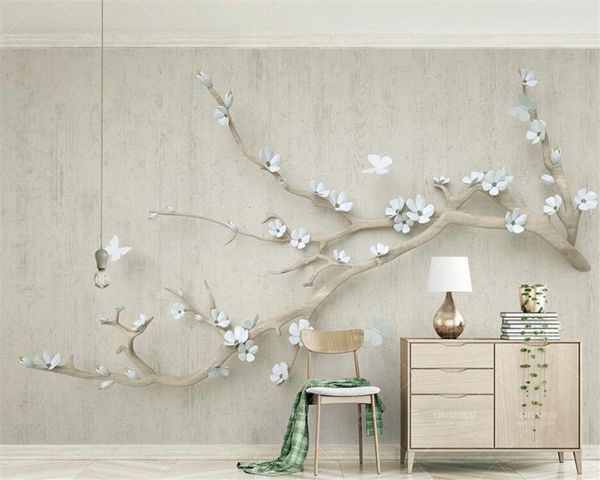 wallpapers customized 3d wallpaper embossed chinese branch plum blossom butterfly mural living room background wall
wallpapers customized 3d wallpaper embossed chinese branch plum blossom butterfly mural living room background wall
