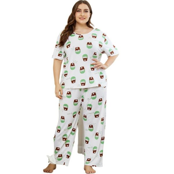 plus size tracksuits autumn women's sleep pajama sets short sleeve women set large cartoon pyjamas sleepwear tamaño 4xl, Black
plus size tracksuits autumn women's sleep pajama sets short sleeve women set large cartoon pyjamas sleepwear tamaño 4xl, Black