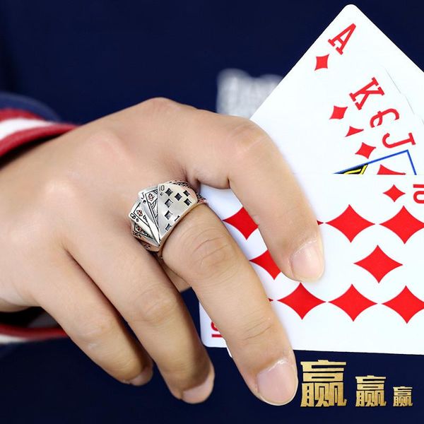 cluster rings vintage fashion playing card zircon statement ring for women men retro personality opening adjustable geometric unisex, Golden;silver
cluster rings vintage fashion playing card zircon statement ring for women men retro personality opening adjustable geometric unisex, Golden;silver