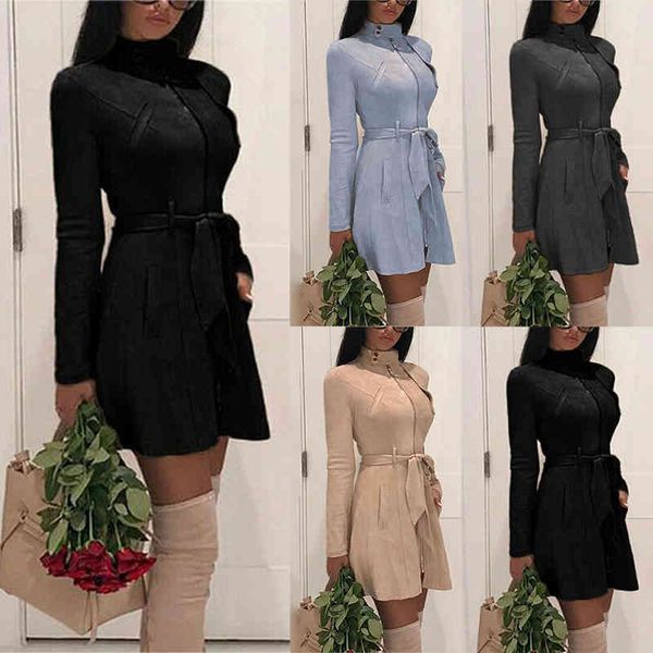 women's cape fashion women winter autumn suede warm trench deer coats female solid pocket zip long coat lady overcoat krcd, Black
women's cape fashion women winter autumn suede warm trench deer coats female solid pocket zip long coat lady overcoat krcd, Black