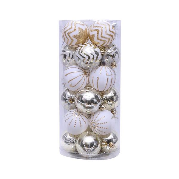 party decoration 24pcs/set diy 6cm events christmas ball ornament shatterproof tree hanging home holiday gift festival
party decoration 24pcs/set diy 6cm events christmas ball ornament shatterproof tree hanging home holiday gift festival
