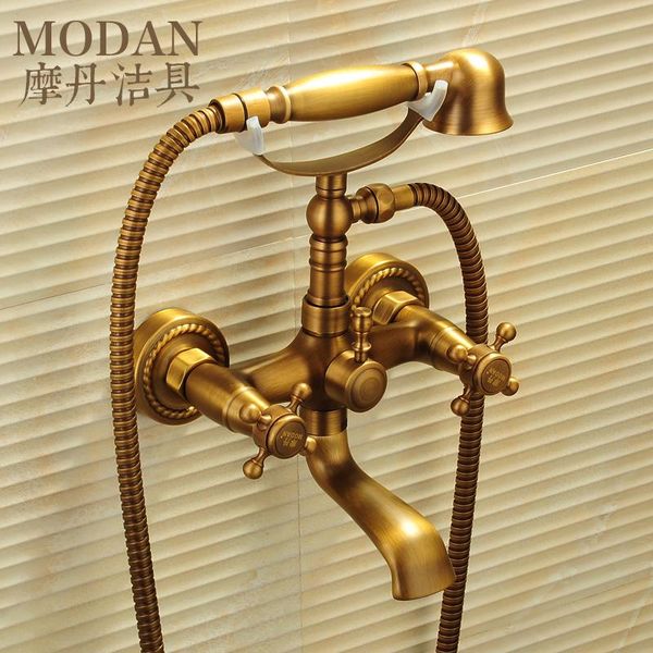 antique copper bathtub faucet shower bathroom triple mixing valve sets 
antique copper bathtub faucet shower bathroom triple mixing valve sets