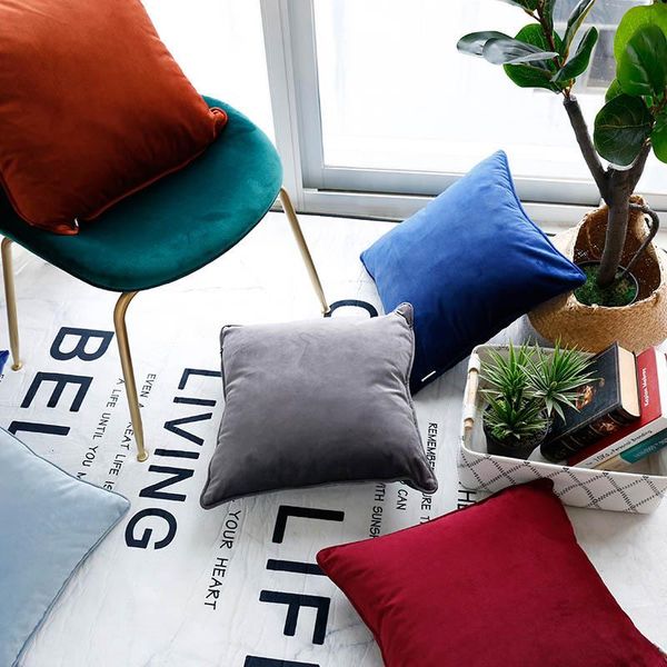 cushion/decorative pillow 45*45 cm sleeve pure flannel four-sided rope roll-edged sofa solid color cushion covers
cushion/decorative pillow 45*45 cm sleeve pure flannel four-sided rope roll-edged sofa solid color cushion covers