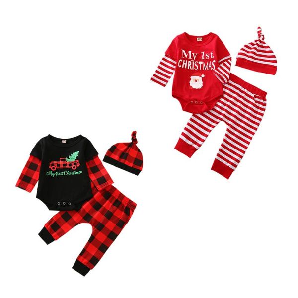 clothing sets 3 pcs born stripe / plaid outfits infant baby girl boy patchwork sleeve letter romper elastic waist trousers and beanie set, White
clothing sets 3 pcs born stripe / plaid outfits infant baby girl boy patchwork sleeve letter romper elastic waist trousers and beanie set, White