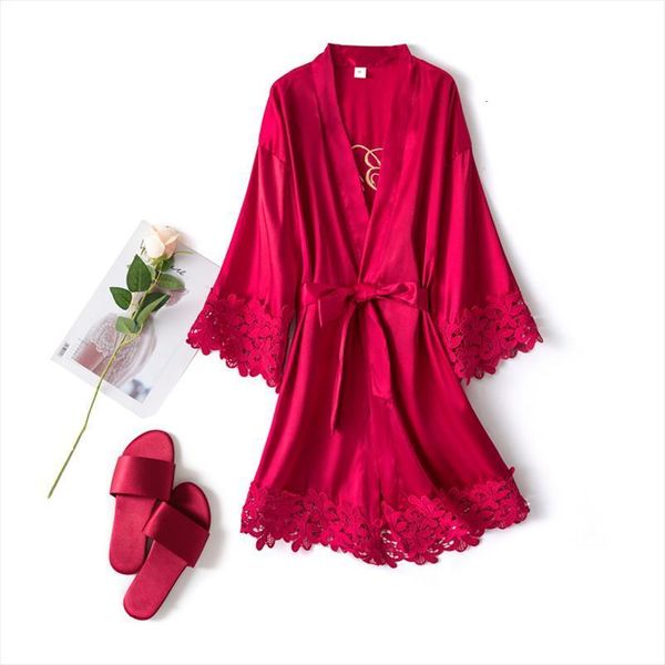 robe faux silk bride party women sleepwear embroidery letters wedding dressing gown bridesmaid robes, Black;red
robe faux silk bride party women sleepwear embroidery letters wedding dressing gown bridesmaid robes, Black;red