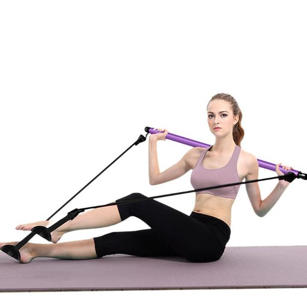 multi-functional yoga pull rods portable gym pilates bar with resistance band for chest-expanding fitness workout bands
multi-functional yoga pull rods portable gym pilates bar with resistance band for chest-expanding fitness workout bands