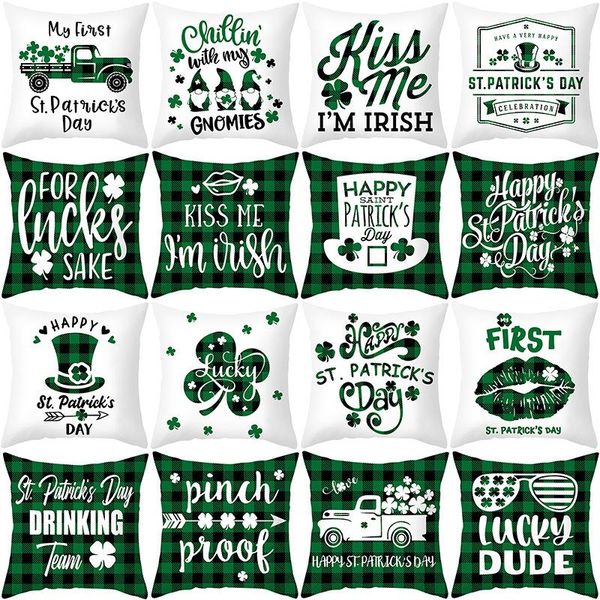 cushion/decorative pillow ireland national day decor green hat pillowcase st. patrick's decorative cushion cover lattice letter sofa th
cushion/decorative pillow ireland national day decor green hat pillowcase st. patrick's decorative cushion cover lattice letter sofa th