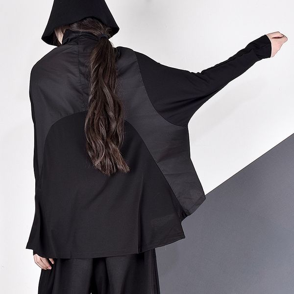 xitao harajuku patchwork pocket t shirt women stand collar plus size casual black streetwear female stitch korean summer lyh2877, White
xitao harajuku patchwork pocket t shirt women stand collar plus size casual black streetwear female stitch korean summer lyh2877, White