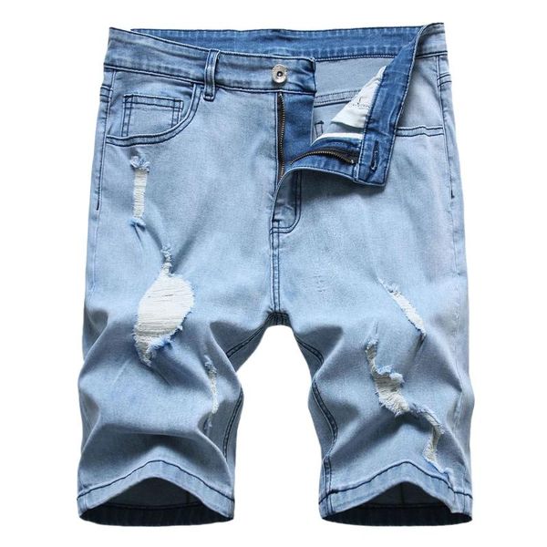 men's jeans hole summer slim high street shorts pants casual short for men 2021 solid color denim trousers, Blue
men's jeans hole summer slim high street shorts pants casual short for men 2021 solid color denim trousers, Blue