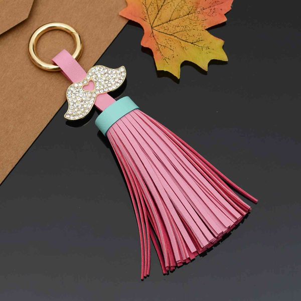 2021 fashion keychain fashion crafts korean leather tassel moustache keychain bag pendant small gift, Slivery;golden
2021 fashion keychain fashion crafts korean leather tassel moustache keychain bag pendant small gift, Slivery;golden