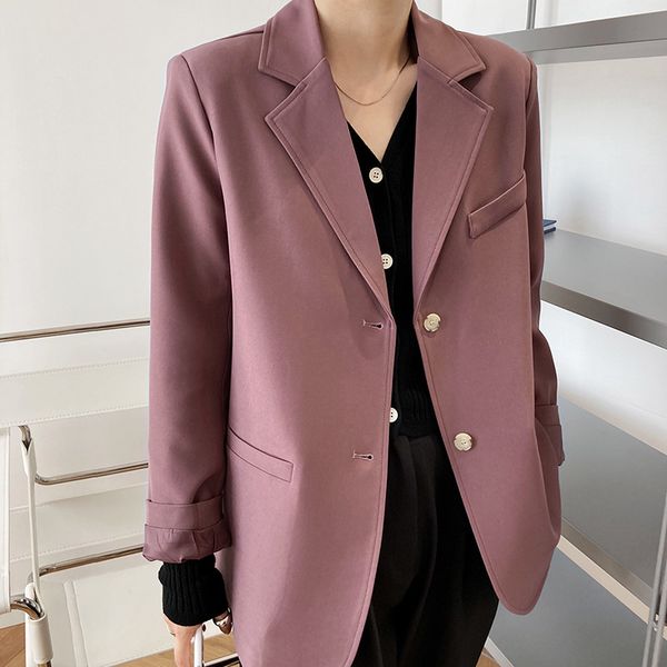 women's suits & blazers autumn coat vintage classic long sleeve loose femme chic casual streetwear z0ww, White;black
women's suits & blazers autumn coat vintage classic long sleeve loose femme chic casual streetwear z0ww, White;black