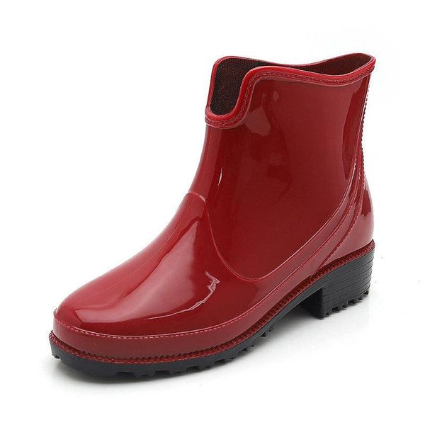 boots ankle shoes waterproof women rain pvc water for 2021 female thick heel rainboots, Black
boots ankle shoes waterproof women rain pvc water for 2021 female thick heel rainboots, Black