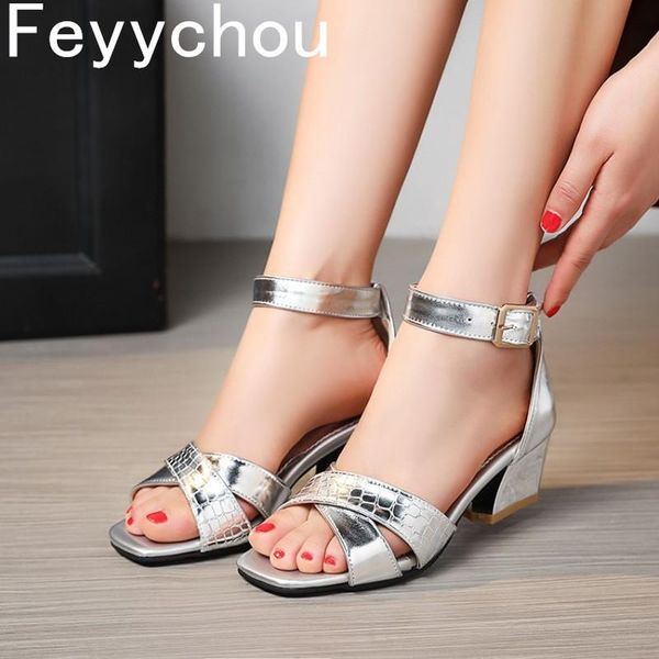women sandals high heel shoes pu ankle-strap buckle peep toe summer spring 2021 fashion casual office wedding gold silver, Black
women sandals high heel shoes pu ankle-strap buckle peep toe summer spring 2021 fashion casual office wedding gold silver, Black