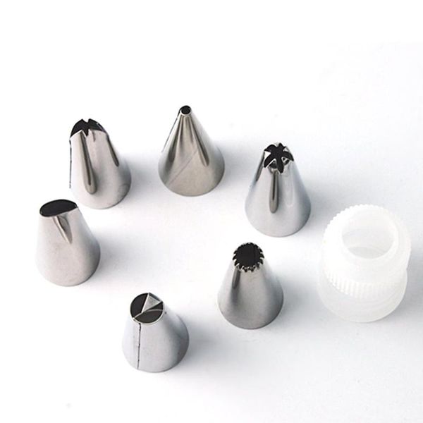 6pcs/set big size cream cake icing piping russian nozzles pastry tips stainless steel fondant decorating tools baking &
6pcs/set big size cream cake icing piping russian nozzles pastry tips stainless steel fondant decorating tools baking &