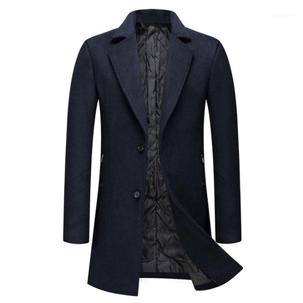 winter long trench coat men fashion wool blends solid color woolen overcoat thick jacket men's coats, Tan;black
winter long trench coat men fashion wool blends solid color woolen overcoat thick jacket men's coats, Tan;black