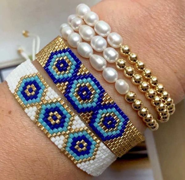 tennis miyuki personality shape multi-color golden silver eyes bring good luck bracelet pearl copper beads exquisite
tennis miyuki personality shape multi-color golden silver eyes bring good luck bracelet pearl copper beads exquisite
