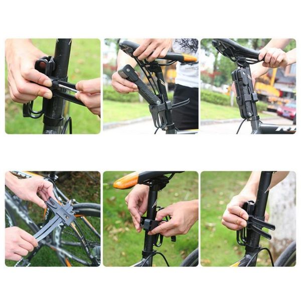bike locks anti-cut safety folding lock with mounting bracket professional anti-theft alloy steel foldable mtb bicycle
bike locks anti-cut safety folding lock with mounting bracket professional anti-theft alloy steel foldable mtb bicycle