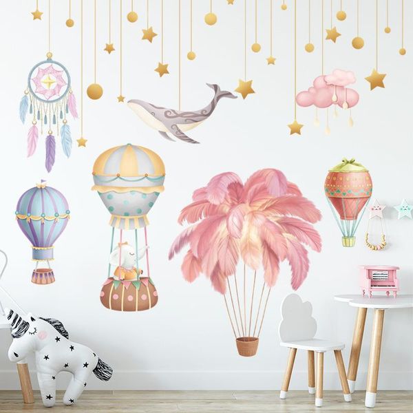 wall stickers cartoon air balloon feather pink girl heart sticker children's room kindergarten beautification decoration baby
wall stickers cartoon air balloon feather pink girl heart sticker children's room kindergarten beautification decoration baby