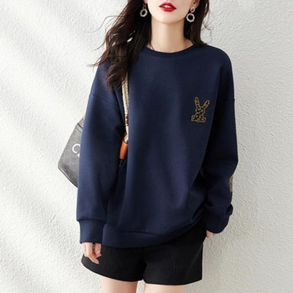 women's hoodies & sweatshirts large size space cotton ironed drill hoodie coat loose fat sister autumn winter outfit, Black
women's hoodies & sweatshirts large size space cotton ironed drill hoodie coat loose fat sister autumn winter outfit, Black