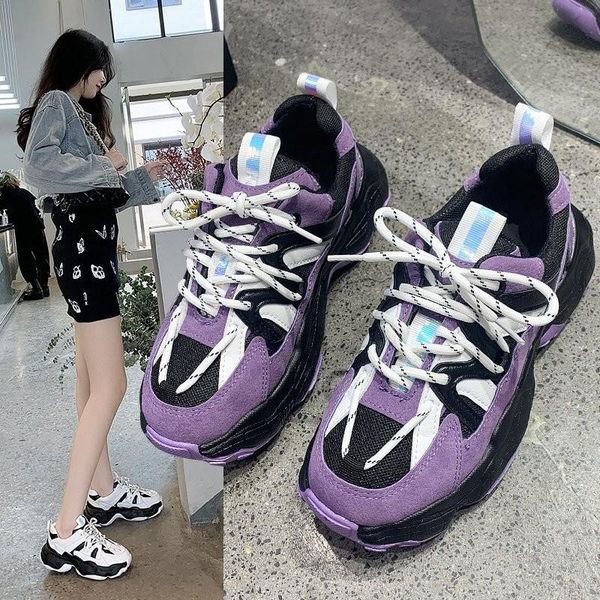boots women chunky sneakers 2021 spring fashion thick sole sport old shoes woman breathable female casual luxury, Black
boots women chunky sneakers 2021 spring fashion thick sole sport old shoes woman breathable female casual luxury, Black