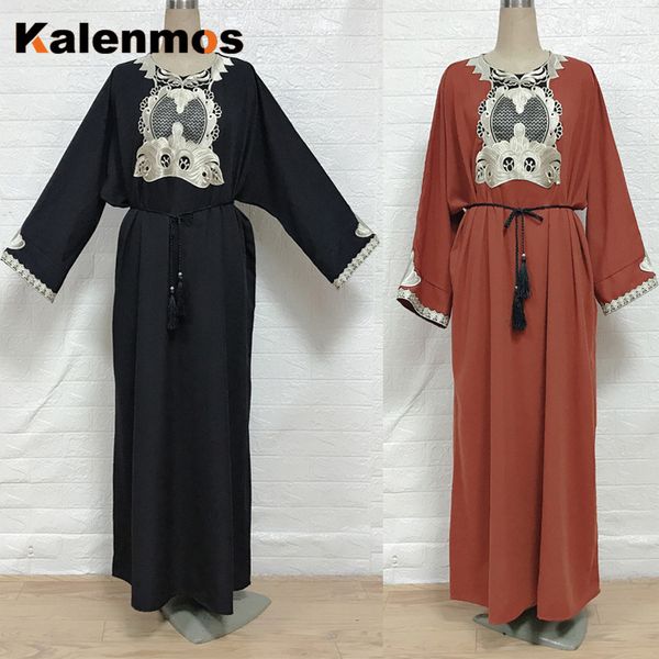 kalenmos muslim abaya hijab dress women turkey moroccan kaftan eid ramadan islamic clothes dubai prayer lae-up caftan long robe, Red
kalenmos muslim abaya hijab dress women turkey moroccan kaftan eid ramadan islamic clothes dubai prayer lae-up caftan long robe, Red