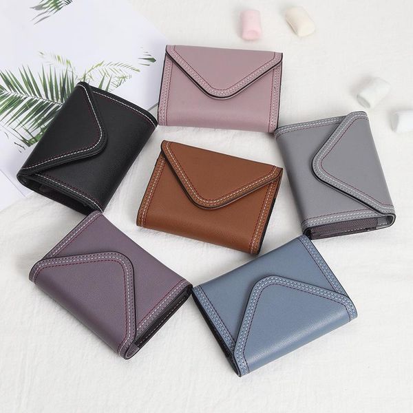 card holders women holder genuine leather small envelope cover id cards business bag 2021 girls mini coin purse, Brown;gray
card holders women holder genuine leather small envelope cover id cards business bag 2021 girls mini coin purse, Brown;gray