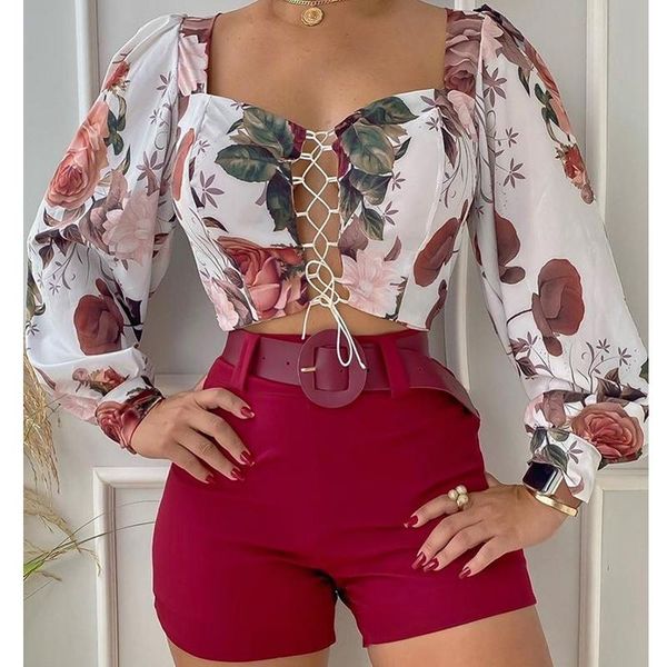 women's tracksuits short sets high waist pants shorts suit summer women 2 piece outfits streetwear bandage, Gray
women's tracksuits short sets high waist pants shorts suit summer women 2 piece outfits streetwear bandage, Gray