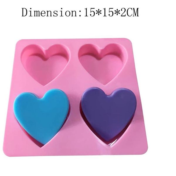 craft tools 4 holes mini heart silicone cake mold baking mould chocolate decoration soap molds
craft tools 4 holes mini heart silicone cake mold baking mould chocolate decoration soap molds