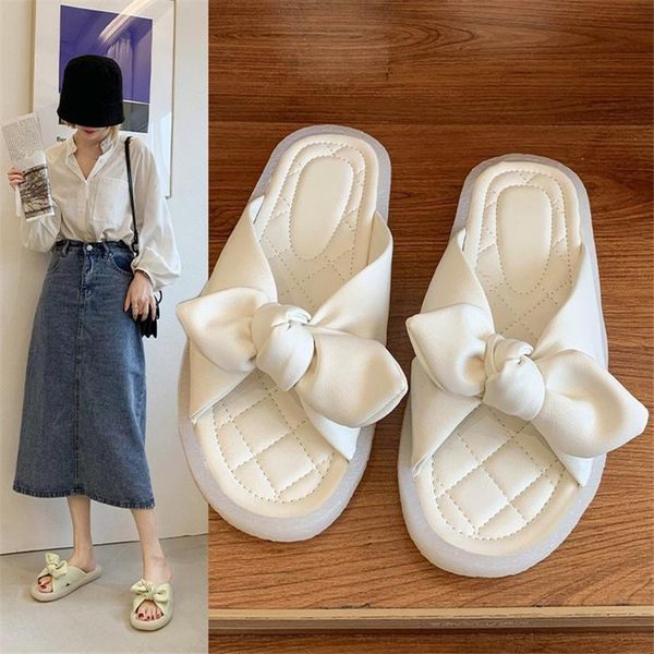 slippers summer shoes for women 2021 flat with casual woman fashion solid color butterfly-knot ladies pantuflas, Black
slippers summer shoes for women 2021 flat with casual woman fashion solid color butterfly-knot ladies pantuflas, Black