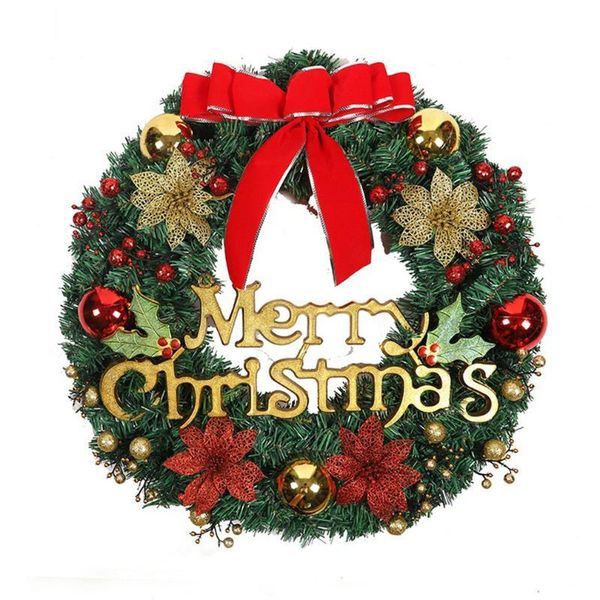 decorative flowers & wreaths christmas wreath gold powder flower ribbon nameplate decoration pvc holiday door listing
decorative flowers & wreaths christmas wreath gold powder flower ribbon nameplate decoration pvc holiday door listing