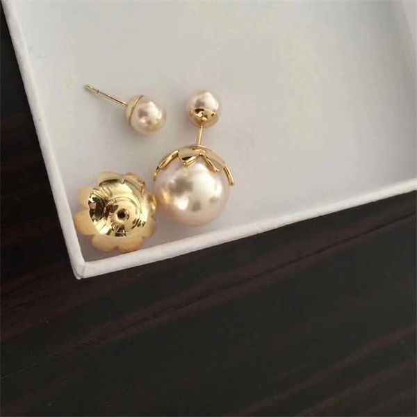 dijia / djia / new pearl earrings fashion temperament earrings brass trend personality womenu, Golden
dijia / djia / new pearl earrings fashion temperament earrings brass trend personality womenu, Golden