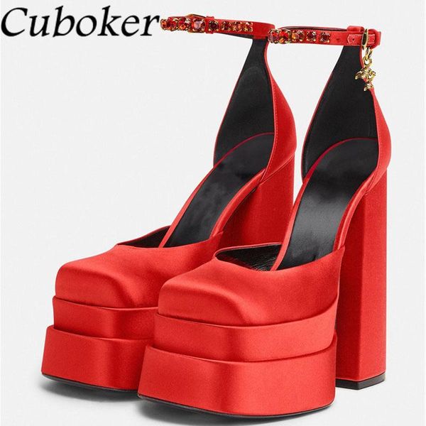 dress shoes satin super high heels women platform ankle wrap accesory woman pumps luxury designer party wedding bride, Black
dress shoes satin super high heels women platform ankle wrap accesory woman pumps luxury designer party wedding bride, Black