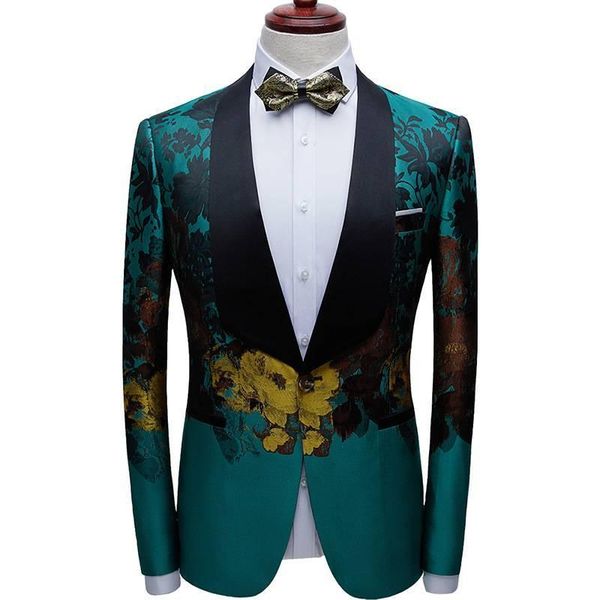 men's suits & blazers mens blazer colorful abstract floral patterned cotton polyester with shawl lapel and pockets without flap high-en, White;black
men's suits & blazers mens blazer colorful abstract floral patterned cotton polyester with shawl lapel and pockets without flap high-en, White;black