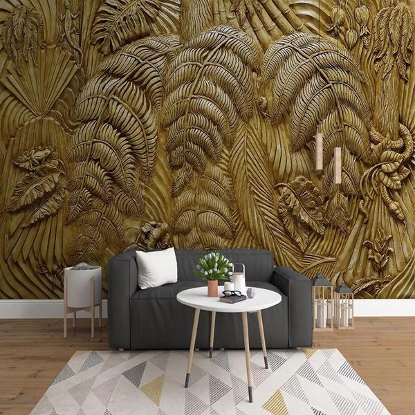 wallpapers drop custom wallpaper painting european style 3d stereo embossed golden leaf animal wall murals non woven
wallpapers drop custom wallpaper painting european style 3d stereo embossed golden leaf animal wall murals non woven