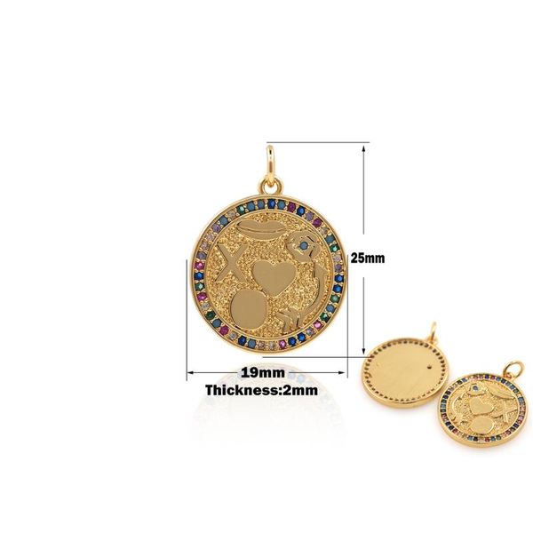charms diy small round pendant lip love pattern jewelry necklace handmade making accessories colored cubic zirconia, Bronze;silver
charms diy small round pendant lip love pattern jewelry necklace handmade making accessories colored cubic zirconia, Bronze;silver