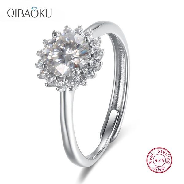 cluster rings moissanite 925 sterling silver open adjustable sun flower wedding engagement fine jewelry for women, Golden;silver
cluster rings moissanite 925 sterling silver open adjustable sun flower wedding engagement fine jewelry for women, Golden;silver