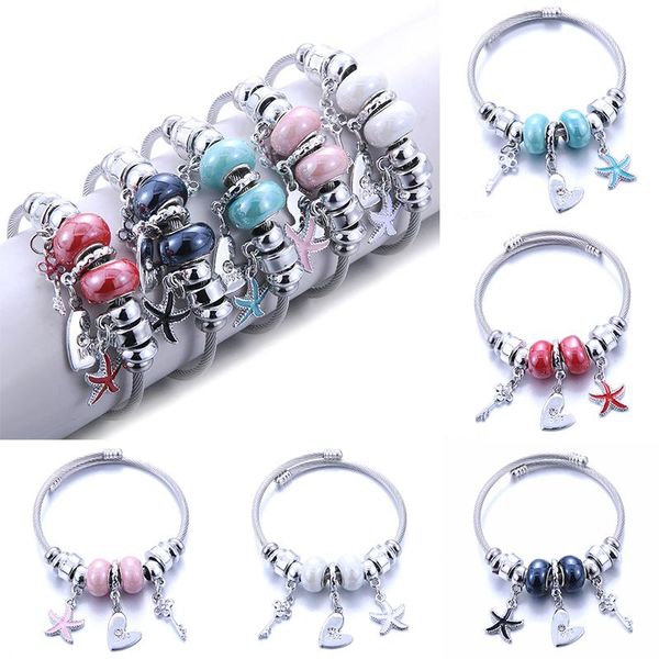 link, chain five colors fashion butterfly cross women bangles beaded charm brand bracelet jewelry shape holiday gifts, Black
link, chain five colors fashion butterfly cross women bangles beaded charm brand bracelet jewelry shape holiday gifts, Black