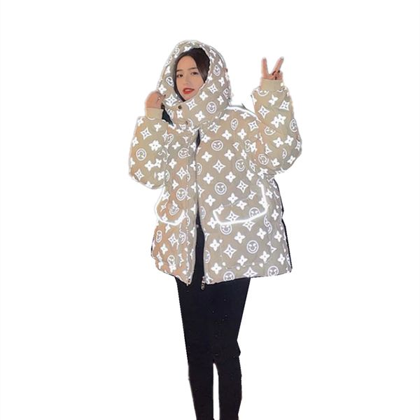 new thickened old flower print loose korean down jacket versatile fashion bread suit trend, Black
new thickened old flower print loose korean down jacket versatile fashion bread suit trend, Black