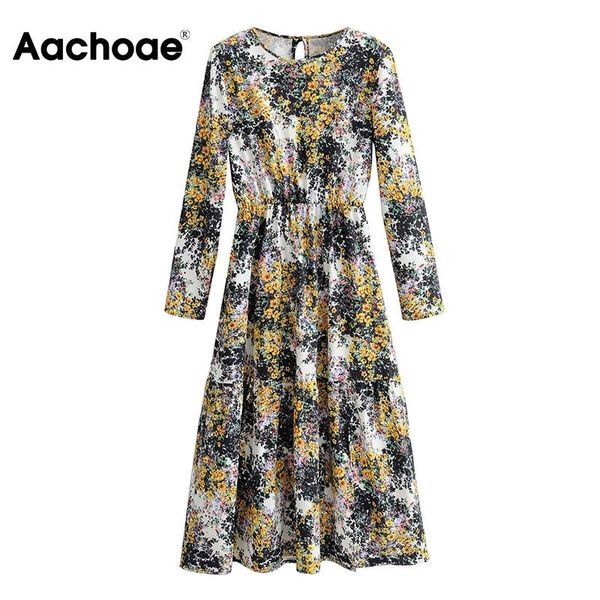 casual dresses aachoae women o-neck floral print long dress back hollow out a line party sleeve elastic waist chic split, Black;gray
casual dresses aachoae women o-neck floral print long dress back hollow out a line party sleeve elastic waist chic split, Black;gray