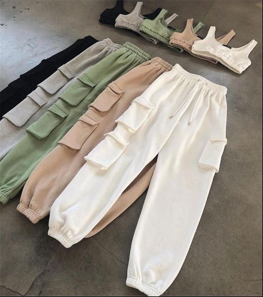spring vintage patchwork joggers sweatpants women pant harajuku trousers elastics high waist solid color pants, Black;white
spring vintage patchwork joggers sweatpants women pant harajuku trousers elastics high waist solid color pants, Black;white