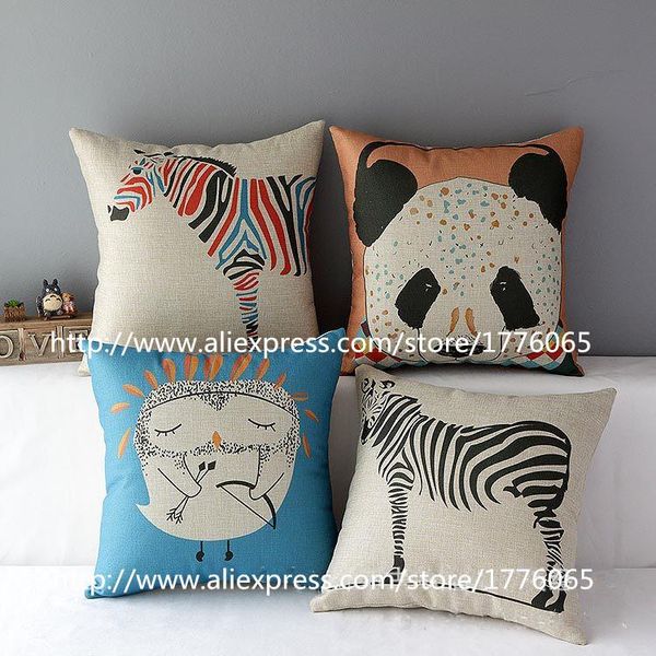 cushion/decorative pillow 2021 animal zebra pattern personality cotton and linen car household sofa cushion 45*45
cushion/decorative pillow 2021 animal zebra pattern personality cotton and linen car household sofa cushion 45*45