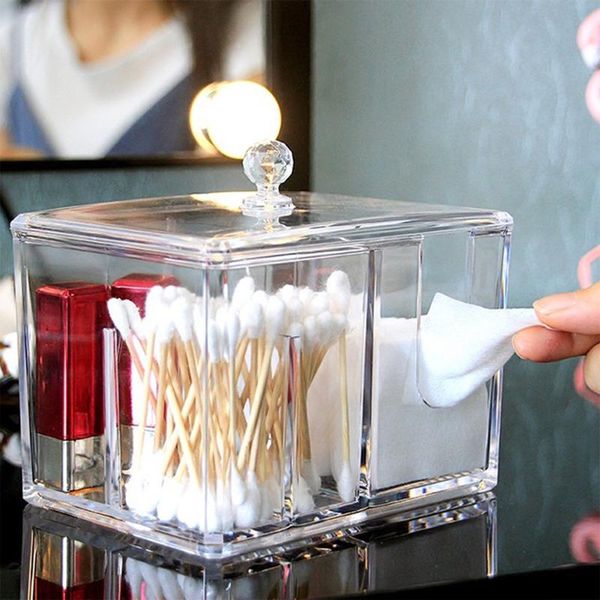 transparent make-up cotton swabs storage box desklipstick remover dressing table cosmetics organizer plastic boxes & bins
transparent make-up cotton swabs storage box desklipstick remover dressing table cosmetics organizer plastic boxes & bins