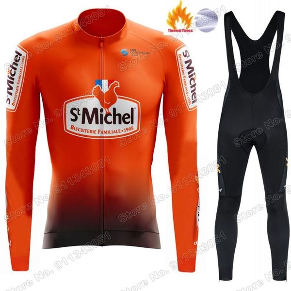 racing sets st michel team 2021 suit winter cycling jersey set clothing mens long sleeve mtb bike road pants bib ropa ciclismo, Black;blue
racing sets st michel team 2021 suit winter cycling jersey set clothing mens long sleeve mtb bike road pants bib ropa ciclismo, Black;blue