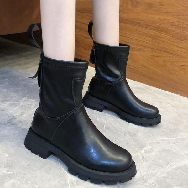 boots rimocy thick heel platform ankle for women autumn pu leather lace up motorcycle woman back zipper fashion booties, Black
boots rimocy thick heel platform ankle for women autumn pu leather lace up motorcycle woman back zipper fashion booties, Black